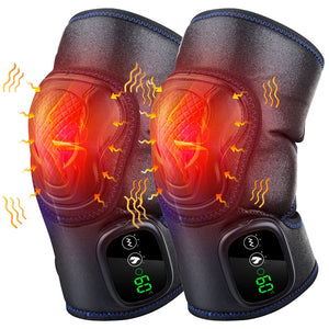 Eaiser Heating Knee Pad Electric Vibration Leg Massager Far Infrared Knee Support Brace Winter Home Heaters For Therapy Joint Injury