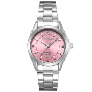 Eaiser 6 Colors Brand Watch Luxury Women's Casual Watches Waterproof Watch Women Fashion Dress Rhinestone Wristwatch CX021B