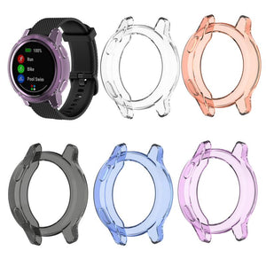 Eaiser    Suitable for Garmin Vivoactive 4 Protective Case TPU Transparent Material Silicone Protector for Garmin Active Smart Watch