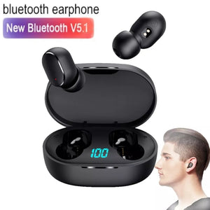 Eaiser  E6S TWS Bluetooth 5.0 Headphones True Wireless Earbuds In Ear Handsfree Stereo Earphones Sports Waterproof Headset With Mic