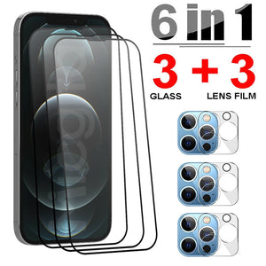 Tempered Glass For iphone 13 Pro Max iphone 13 mini Screen Protector 3D Camera Lens Glass Cover Film For iphone 13 Pro Glass