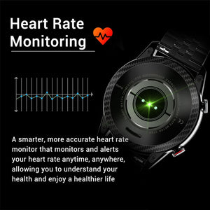 Smart Watch Men Bluetooth Call Custom Dial Full Touch Screen Waterproof Smartwatch For Android IOS Sports Fitness Tracker
