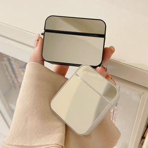 Luxury Mirror Makeup Earphone Case for Apple Airpods Pro 1 2 Cases funda for AirPod 3 Soft Cover Headphone Accessories coque