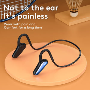 M-D8 Bone Conduction Headphones HIFI Stereo Concept Earphone For Running Wireless Sports Hands-free Headset With MIC