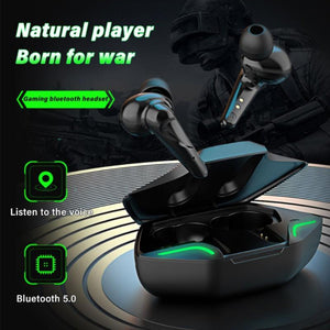 W11 TWS Wireless Bluetooth-compatible Headphone Noise Reduction HIFI Gaming Headset Sport Earphone With Microphone