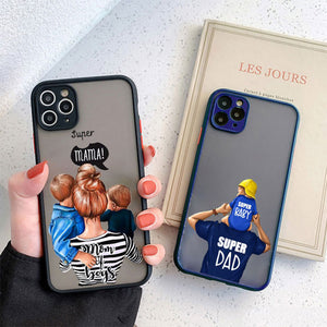 BACK TO COLLEGE   Super Mom Dad Child Clipart Phone Case For Samsung Galaxy S20 S21 S22 Plus A50 A70 A51 A71 A32 A12 A13 A52 A53 A21S Soft Cover