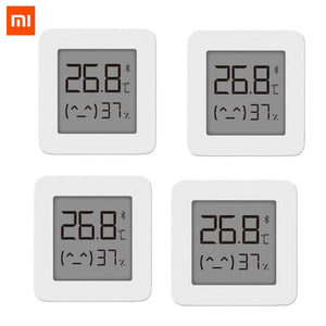 [Newest Version] XIAOMI Mijia Bluetooth Thermometer 2 Wireless Smart Electric Digital Hygrometer Thermometer Work with Mijia APP