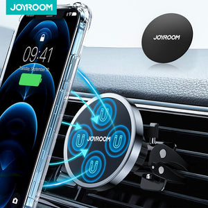 15W Qi Magnetic Wireless Car Charger Phone Holder for iPhone 13 12 Pro Max Universal Wireless Charging Car Phone Holder Mount