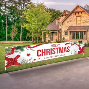 Eaiser Christmas Outdoor Banner Merry Christmas Decorations For Home  Outdoor Decor Xmas Navidad Noel Natal Happy New Year