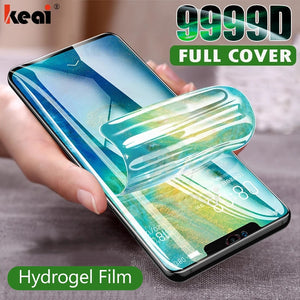 Hydrogel Film For Huawei P20 P30 P40 P50 Lite Pro Nova 5T 9 Screen Protector Mate 40 30 20 10 Lite Honor 20 50 Pro 10i Not Glass