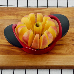 Eaiser   1pc Kitchen Assist Apple Slicer Cutter Pear Fruit Divider Tool Comfort Handle For Kitchen Apple Peeler New Creative Cutter