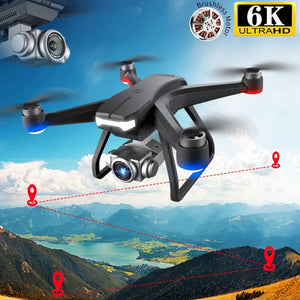 New F11 PRO GPS Drone 4K 6K Dual HD Camera Professional Aerial Photography Brushless Motor Quadcopter RC Distance1200M fpv Drone