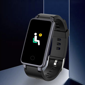 New C2 Plus Smart Watch For Men Women 1.14 Inch Blood Pressure Heart Rate Monitor Bracelet Fitness Sport Smartwatch