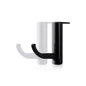 Black White Earphone Holder Universal Headphone Hanger Headset Strong Stickness Stand For Desk PC Display Monitor LCD