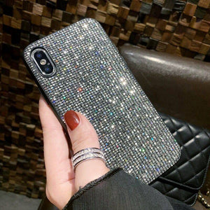 Eaiser Glitter Case For Iphone X 7 8 6 S 6S Plus SE  Luxury Bling Sequins Diamond Phone Case For Iphone XR XS Max Girl Cover Fundas