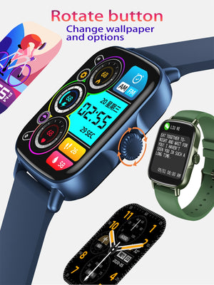 Lemfo AW18 Smart Watch Men  Phone Book Bluetooth Call Sports Tracker Health Detection Women Smartwatch Pk GTS 3 Smart Watch