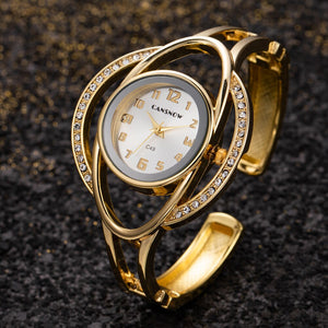 Women Watch Quartz Movement Simple Bracelet Lady Watch Rose Gold Wacthes Female Clock Stainless Steel Fashion relogio feminino