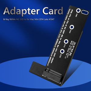 M Key NVMe M2 SSD to for Mac Mini 2014 Late A1347 MEGEN2 MEGEM2 MEGEQ2 Adapter Card Computers Riser Converter for Apple