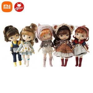 Xiaomi BJD Monst Savage Baby Rubber Dolls Toys Whole Body Joints Movable Height 20 Centimeters Kids Birthday Gift Surprise