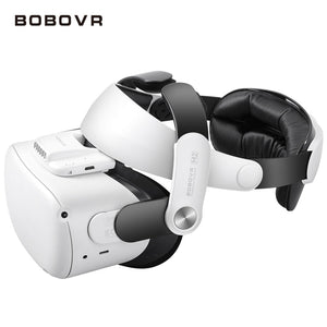 BOBOVR M2 Strap F2 Active Air Facial Leather Pad for Oculus Quest2 Fan No Fog Relieve Accumulation of Hot Air and Lens Fogging