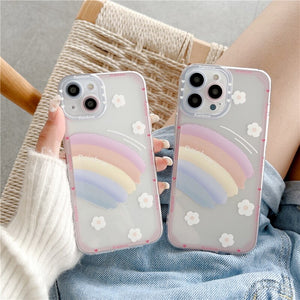 BACK TO COLLEGE   Fashion Rainbow Phone Case For Samsung Galaxy S20 Plus S21 FE S22 Ultra A50 A51 A71 A21S A12 A32 A52 A13 A53 M33 M53 Soft Cover