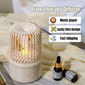 Eaiser   200ML Ultrasonic Cool Mist Air Humidifier USB Electric Aroma Essential Oil Diffuser Night Light with Music Aromatherapy Diffuser