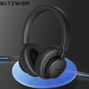 BlitzWolf BW-ANC5 Active Noise Cancelling Headphones Earphone Bluetooth-compatible Headphone HiFi Stereo Bass Headset Soundcore