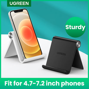 UGREEN Phone Holder Stand Moblie Phone Support For iPhone 13 12 Xiaomi Samsung Huawei Tablet Holder Desk Cell Phone Holder Stand