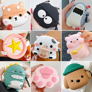 BACK TO COLLEGE   Earphone Case For Lenovo HT38 TWS Wireless Headphone Box Cute Cartoon Anime Soft Silicone Earbuds Protective Cover Accessories