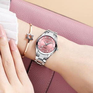 Eaiser 6 Colors Brand Watch Luxury Women's Casual Watches Waterproof Watch Women Fashion Dress Rhinestone Wristwatch CX021B