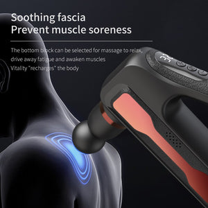 Eaiser Portable Body Massage Gun Electric Fascial Gun For Muscle Pain Relief Exercising Body And Relaxation Slimming Shaping Massager