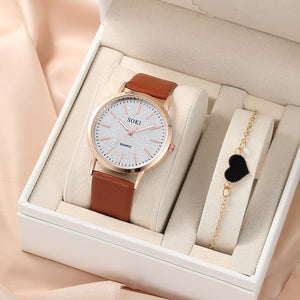 Eaiser Ladies Fashion Watch New Simple Casual Women's Analog Wristwatch Bracelet Gift Montre Femme