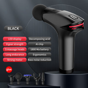 Eaiser Portable Massage Gun Percussion Pistol Massager Professional Deep Muscle Massager For Body Neck Back Relaxation Fitness Slimming