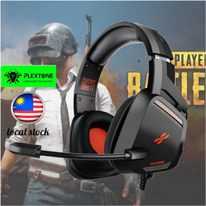 Plextone G800 Earphone Gaming Headphone With Mic PUBG 4D Bass Sports Model For Android Phone 3.5mm Jack COD