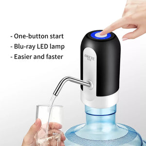 Eaiser - Water Bottle Pump USB Charging Automatic Electric Water Dispenser Pump Bottle Water Pump Auto Switch Drinking Dispenser