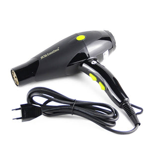 Eaiser 110V 220V Professional Hair Blow Dryer Strong Power Barber Salon Styling Tools Hot Cold Air 5 Speed Hair Electric Blower