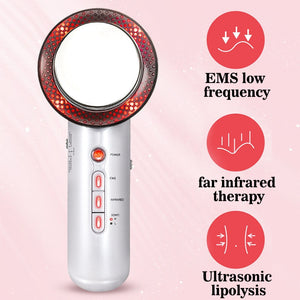 Eaiser EMS Body Slimming Massager Fat Burner Machine 3 In 1 Infrared Therapy Ultrasonic Cavitation Device For Household Health Care