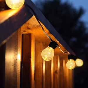 Led Globe Solar Fairy String Light Christmas Garland Street Wedding Bulb EU US Plug Lamp Outdoor for Party Holiday Garden Patio