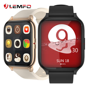 Lemfo ZERO Smart Watch Men  Full Touch Screen Health Detect Fitness Tracker Message Reminder Women Smartwatch PK P8 Mix