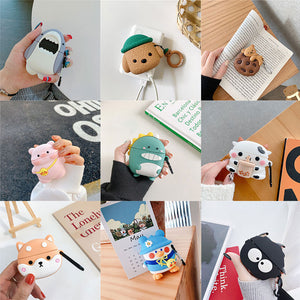 BACK TO COLLEGE   Cute Cartoon Anime Earphone Case For Lenovo LP40 TWS Wireless Headphone Soft Silicone Earbuds Protective Cover Box Accessories