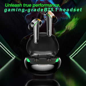 Eaiser  TWS Gaming Wireless Headphones Bluetooth 5.0 Earphones Low Latency Professional Gamer Earbuds With Mic 9D Stereo Hifi Headset