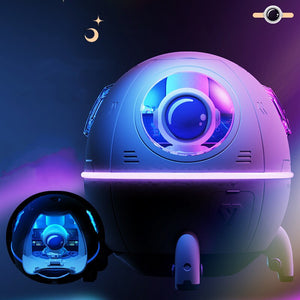 Eaiser   Space Capsule Air Humidifier Wireless Ultrasonic Cool Mist Aromatherapy Water Diffuser with Led Light Astronaut Humidificador