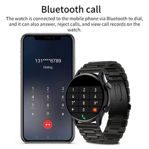 New AMOLED Smart Watch 390*390 Screen Always Display The Time Bluetooth Call NFC IP68 Waterproof Smartwatch For Xiaomi
