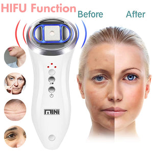 Eaiser Household Hifu Machine Portable RF Facial Ultrasound Care Beauty Instrument Face Massager Firming Skin Care Anti-Wrinkle Tool