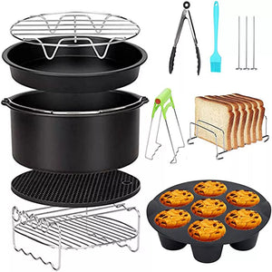 Eaiser Air Fryer Without Oil Accessories Set 7 Inch / 8 Inch For Gowise Phillips Cozyna And Secura Fit All Airfryer 3.7 4.2 5.3 5.8QT