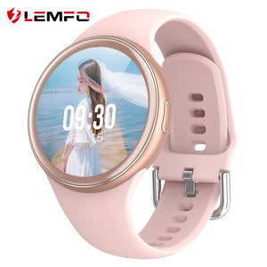Lemfo J2 Smart Watch Women Smartwatch IP68 Waterproof  Physiological Reminder Message Push Sport Tracker For Android Ios