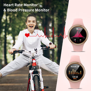 Lemfo J2 Smart Watch Women Smartwatch IP68 Waterproof  Physiological Reminder Message Push Sport Tracker For Android Ios