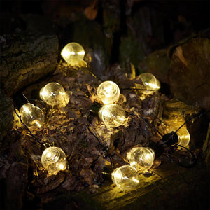 LED Solar Light Outdoor Garland Street G50 Bulb String Light As Christmas Decoration Lamp For Garden Indoor Holiday Lighting.