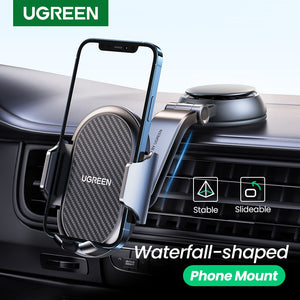 UGREEN Car Phone Holder Stand Gravity Dashboard Phone Holder Universial Mobile Phone Support For iPhone 13 12 Pro Xiaomi Samsung