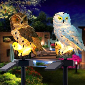 Solar Lamp Owl 1/2Pcs Solar Garden Lights Solar Powered Solar Led Light Outdoor Garden Decoration Lamp Waterproof Solar Lights